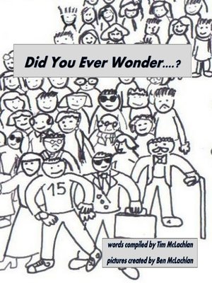 cover image of Did You Ever Wonder...?
